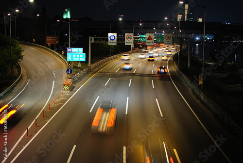 Photography fast car