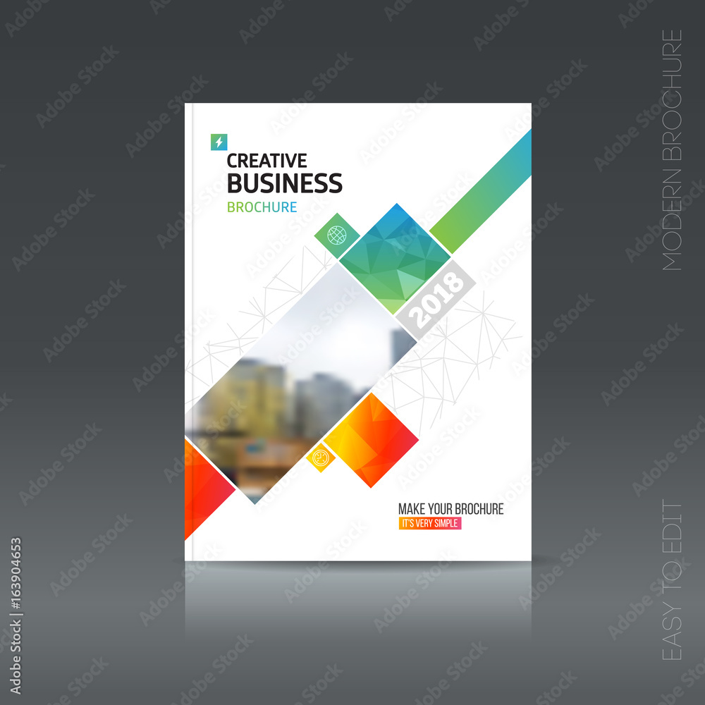 Simple style brochure. Flyer promotion. Simple style brochure. Flyer promotion.