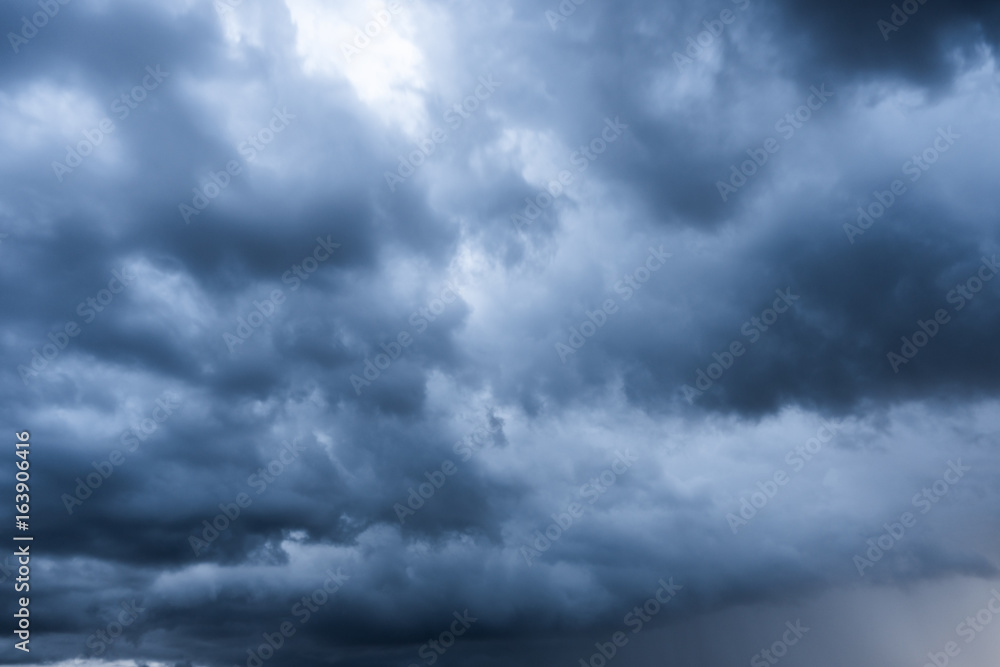 storm cloud background during raining. Dark Clouds. Huge black clouds on dark sky. storm cloud background during raining. Dark Clouds. Huge black clouds on dark sky.