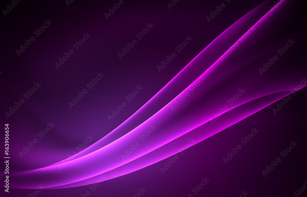 Vector polar lights concept background Vector polar lights concept background