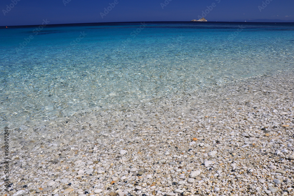 Obraz premium blue Sea water background