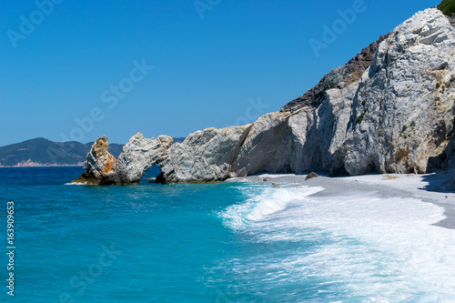skiathos greece island lalaria beach photo