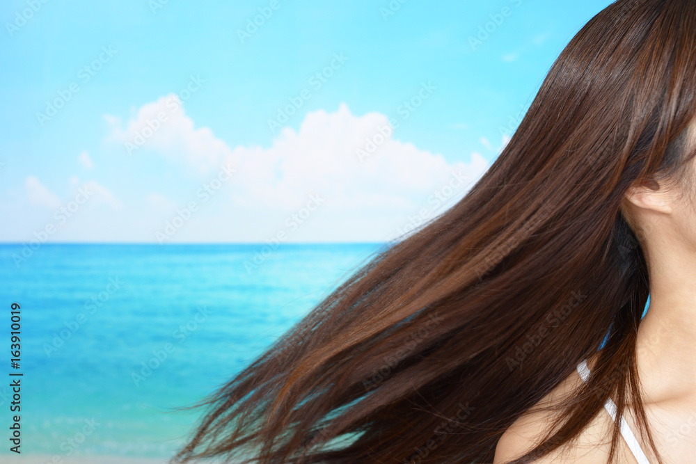 夏のヘアケアイメージ 夏のヘアケアイメージ