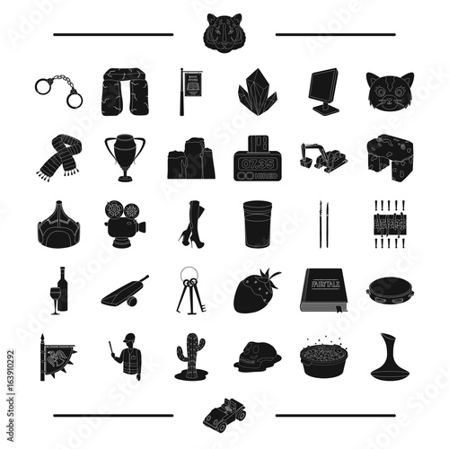 animal, Desert, service and other web icon in black style. alcohol, parking icons in set collection.