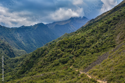 peru inca trail salkantay green valley