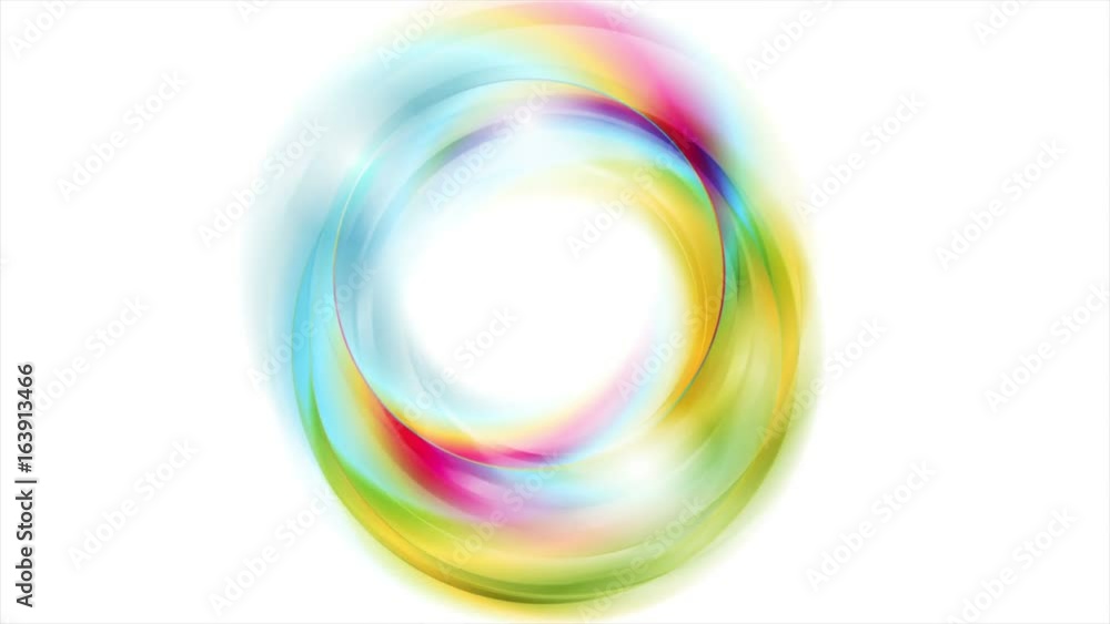 Colorful glowing shiny abstract circles motion background. Video animation seamless looping Ultra HD 4K 3840x2160 Colorful glowing shiny abstract circles motion background. Video animation seamless looping Ultra HD 4K 3840x2160