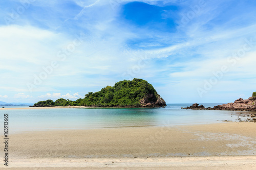 Beach and tropical sea