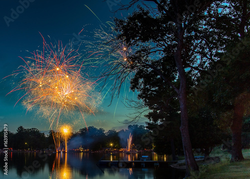 Celebrating the 4th in Michigan photo