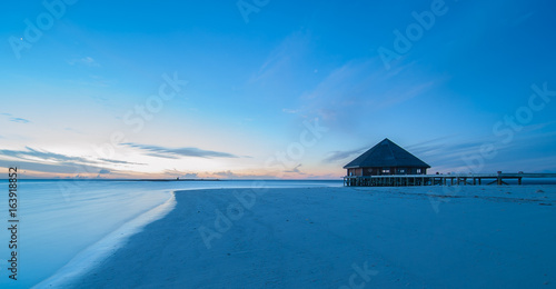 Morning twilight at Vilamendoo Maldive