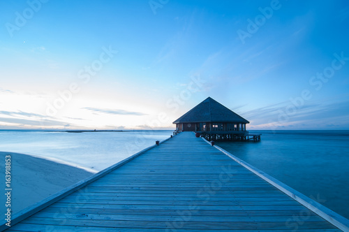 Morning twilight in Maldive