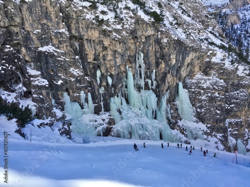 Ice Waterfall, Hidden Valley, Tyrol, Italy