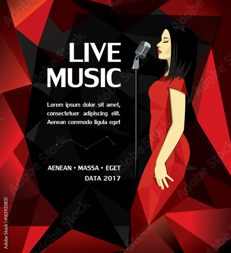Promotional Musical Performance Poster
