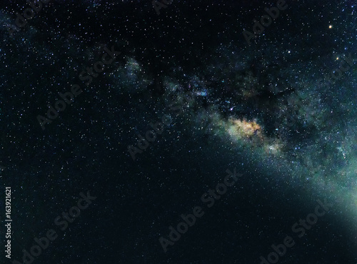 Milky Way in the sky in Thailand.