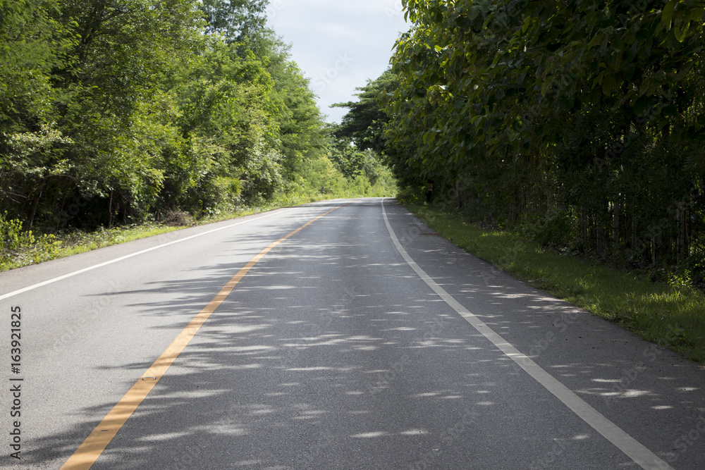 Obraz premium Road in the country of Thailand