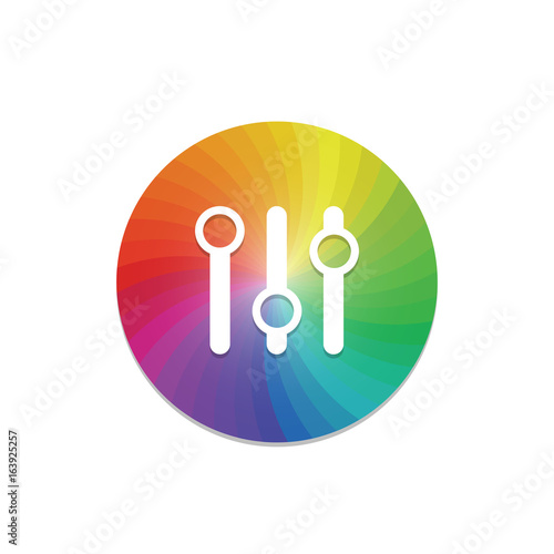 Color Circle - App Push-Button