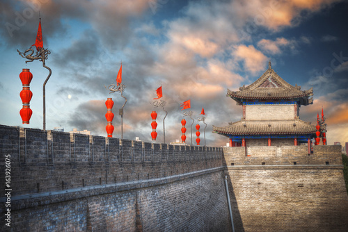 Vászonkép Xian Wall