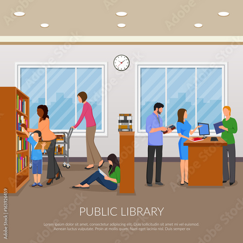 IPublic Library llustration 
