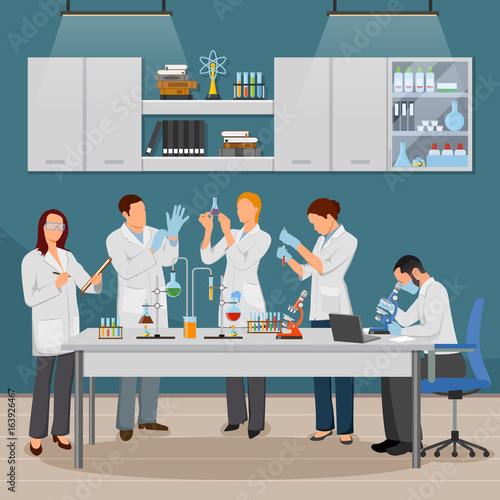 Science And Laboratory Illustration 