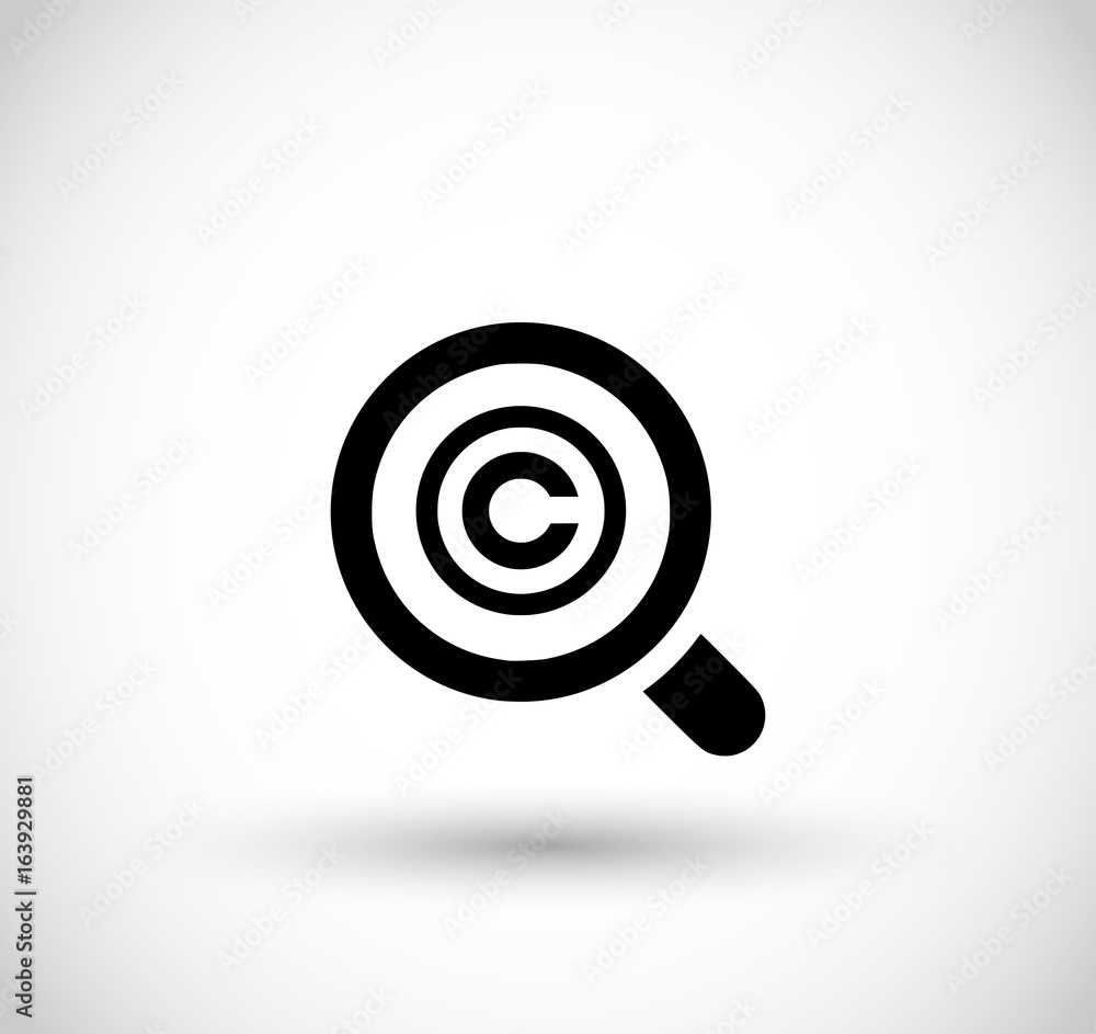 Copyright sign vector Copyright sign vector