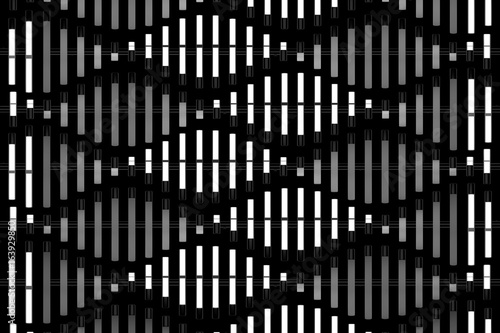 Background geometric black color pattern abstract concept 3D rendering
