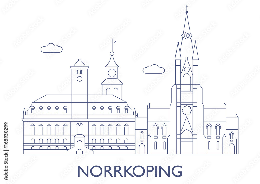 Norrkoping, The most famous buildings of the city
