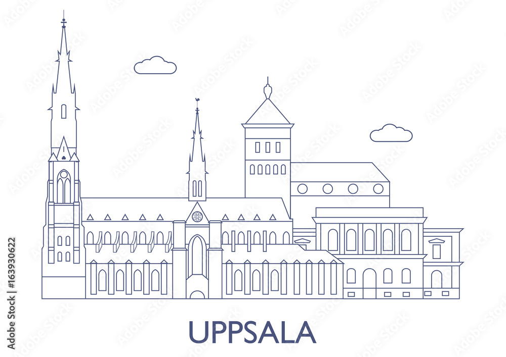 Uppsala, The most famous buildings of the city