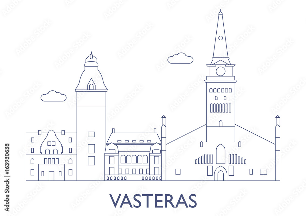 Vasteras, The most famous buildings of the city