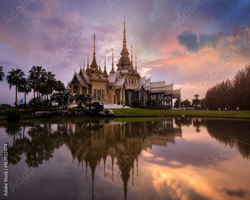 Wat Non Kum Temple in bangkok thailand .