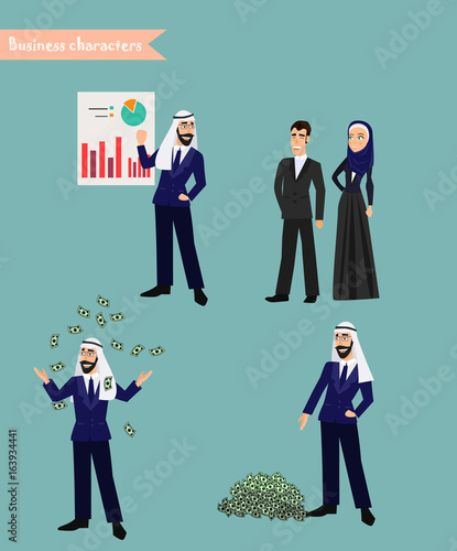 Arab Business People Meeting