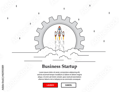business startup banner