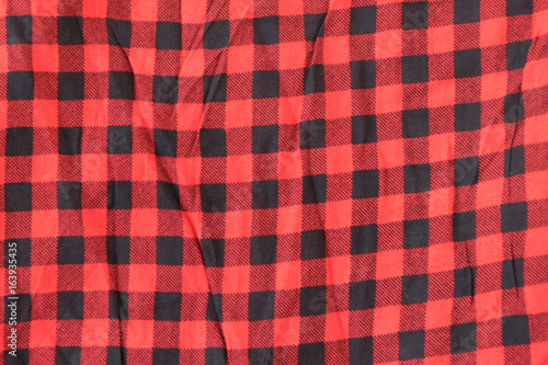 Lumberjack plaid pattern fabric