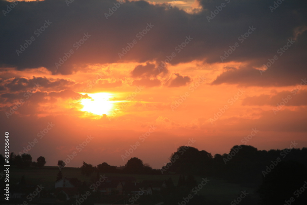 Abendrot am Bodensee Abendrot am Bodensee