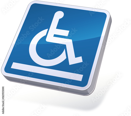 Panneau plate-forme pour handicapés (3D)