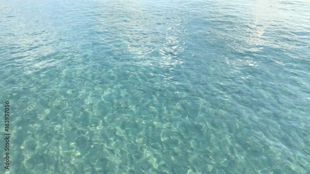 Majorca sea water, sunny summer day, Playa de Muro, Spain Majorca sea water, sunny summer day, Playa de Muro, Spain