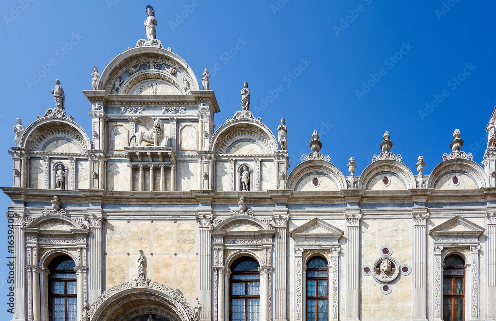 Classical style building in Venice, ITALY Classical style building in Venice, ITALY