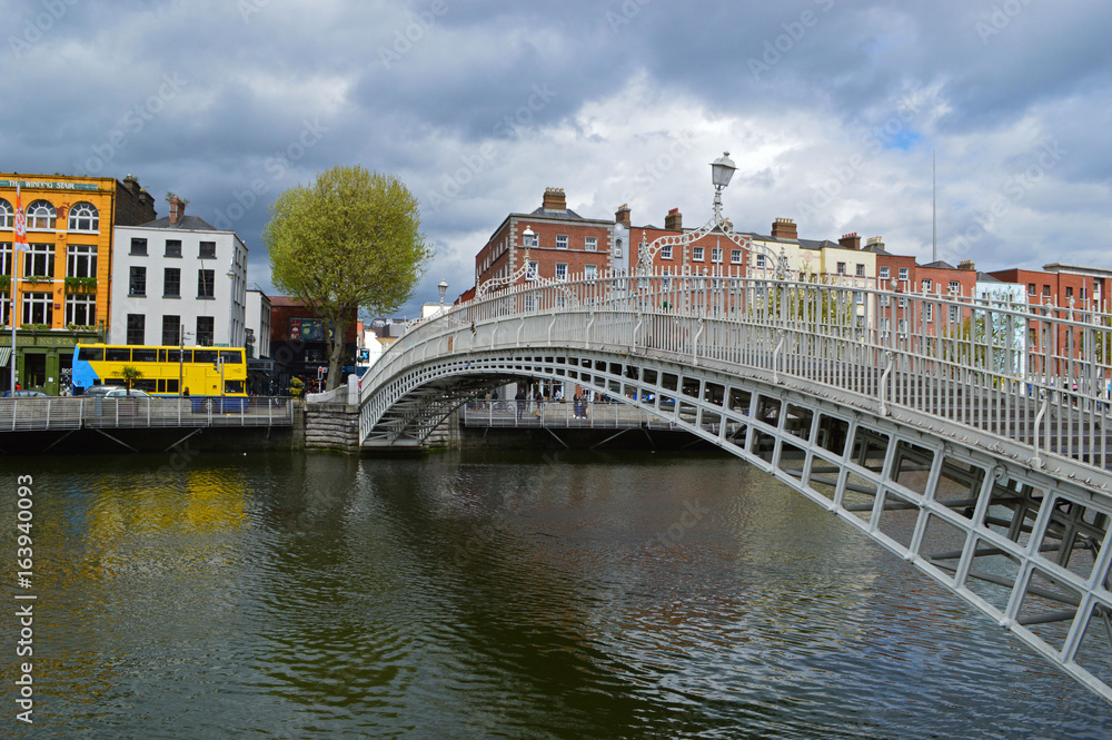 Naklejka premium Dublin in Ireland