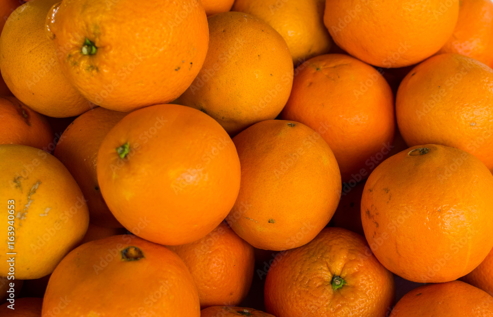 Oranges background or texture