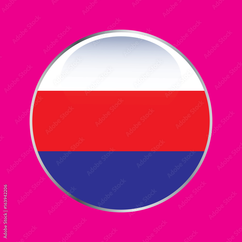 Russia flag button Russia flag button