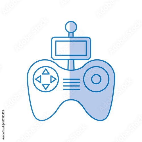 Drone remote control icon vector illustration design