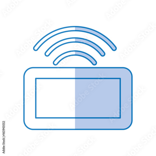 Drone remote control icon vector illustration design