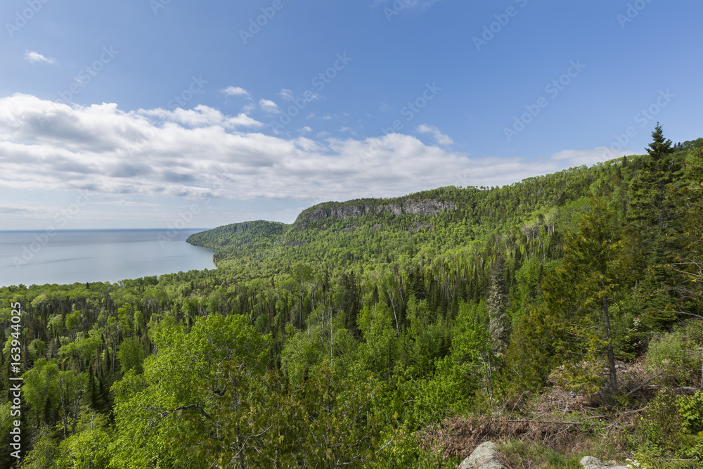 Lake Superior Scenic View