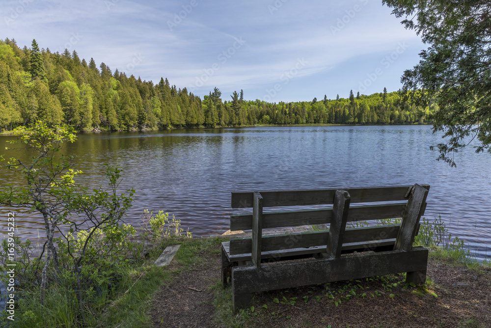 Lake Benson / A small scenic lake in northern Minnesota. Lake Benson / A small scenic lake in northern Minnesota.