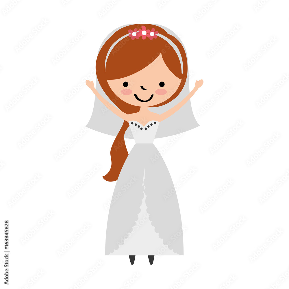 cute wife avatar character vector illustration design cute wife avatar character vector illustration design