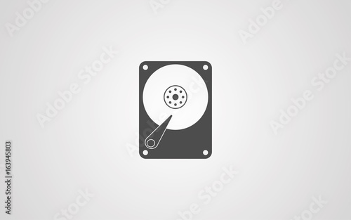 Hard disk icon