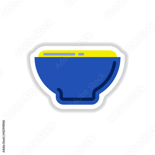 Vector Japanese Food Miso Soup sticker Free Download Vector Japanese Food Miso Soup sticker - GFXLoad