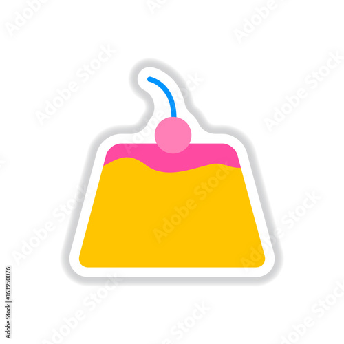 Panna Cotta sticker