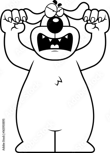 Cartoon Dog Attacking