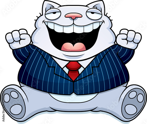 Cartoon Fat Cat Suit