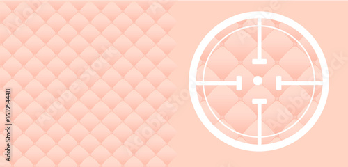 Cellulite skin concept. Vector illustration of leather background. 