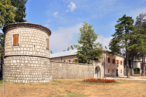 The ancient capital of Montenegro town of Cetinje photo